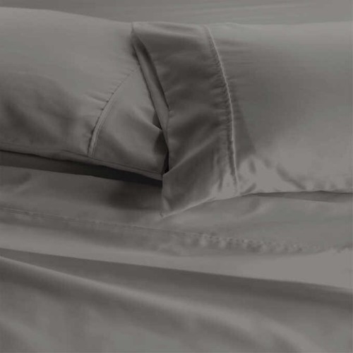 JENNIFER ADAM'S ETERNAL COLLECTION 4 PIECE QUEEN  SHEET SET COLOR GRAY NEW - Picture 2 of 3