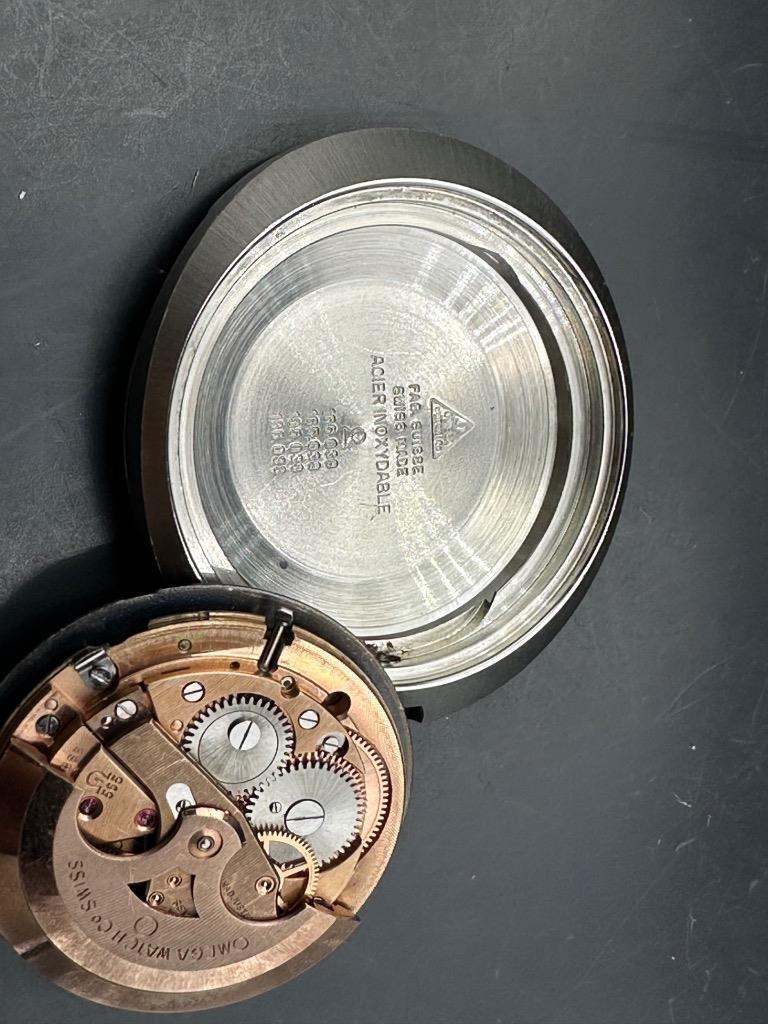 1972 SS/Gold Capped Omega Ref 165.039 Dynamic Geneve Automatic