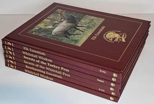 LOT 6 North American Hunting Club Books Big Game Elk Deer Turkey Trophy Animals