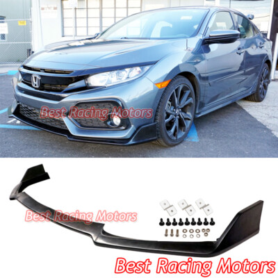 For 2017-2021 Honda Civic 5dr (Sport / Touring) TR Style Front Lip (Urethane)