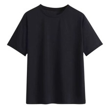 1,3 & 5 Pack Mens T Shirts 100% Cotton Plain Short Sleeve Tee  T-Shirt Tops Bulk