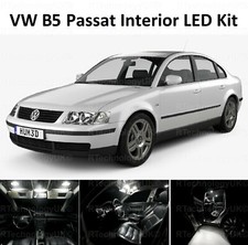 PREMIUM VW Passat B5 1996 - 2005 PIECE WHITE INTERIOR UPGRADE LED LIGHT KIT LEDS