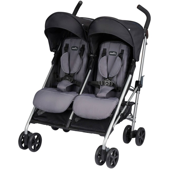evenflo parallel tandem double stroller