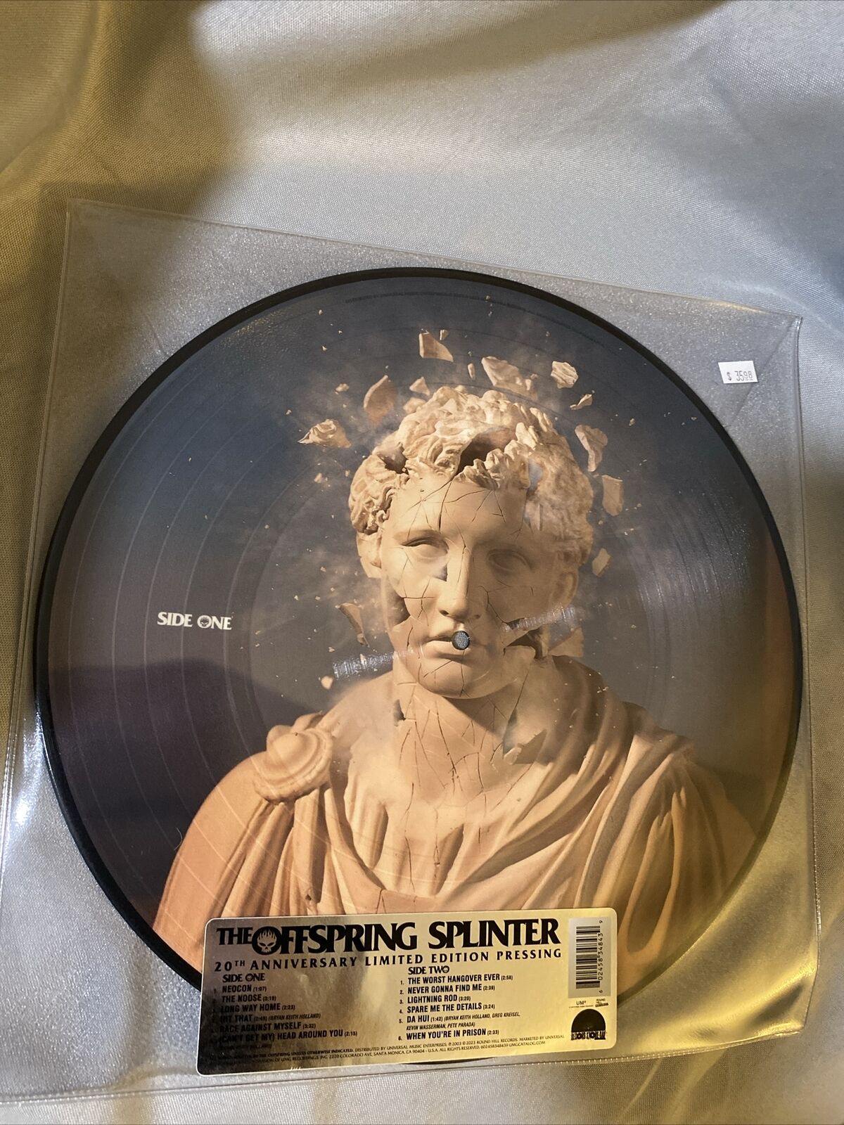 THE OFFSPRING SPLINTER LP 20TH ANNIVERSARY PICTURE DISC RSD 2024 RECORD STOREDAY