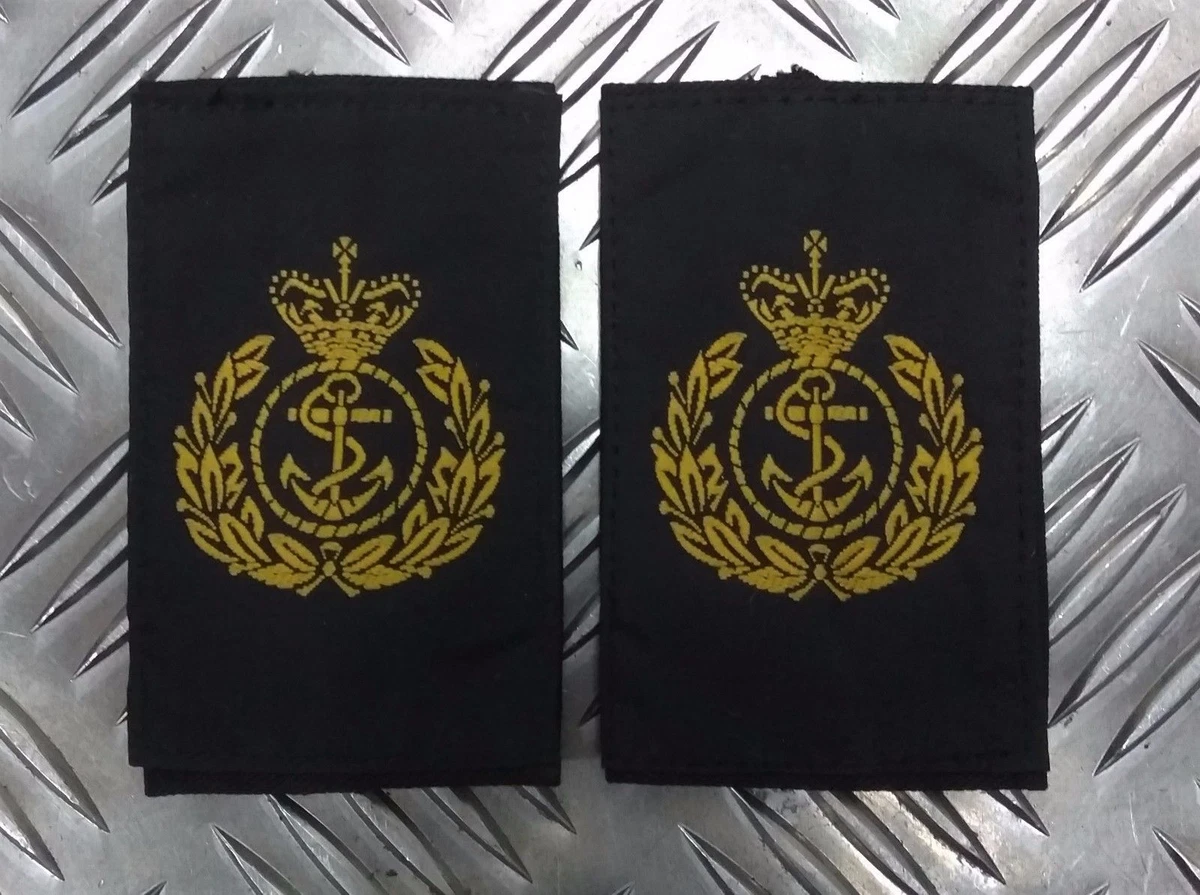 Official Royal Navy Rear Admiral Lace Rank Slides - HK