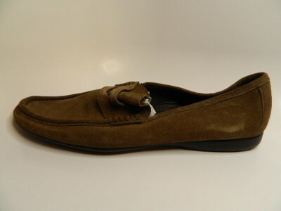 Mens Bruno Magli Partie Suede Penny Loafers Loafers Size 11M  display picture 2
