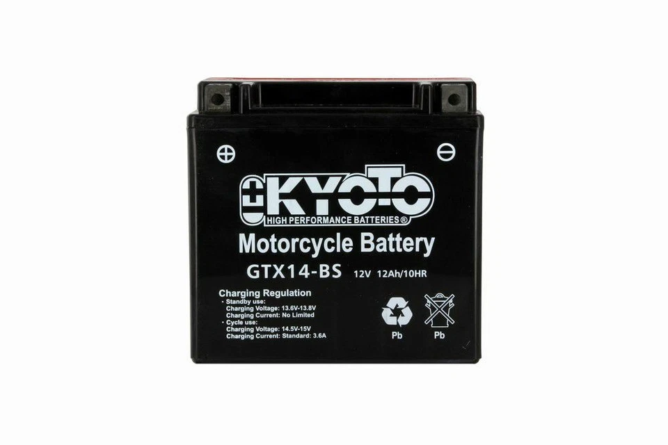 BATTERIE MOTO KYOTO YTX14-BS 12V 12AH 200A