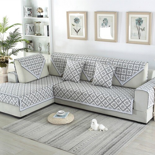 Jacquard Sofa Covers Sofa Towel Cotton Linen Couch Cover