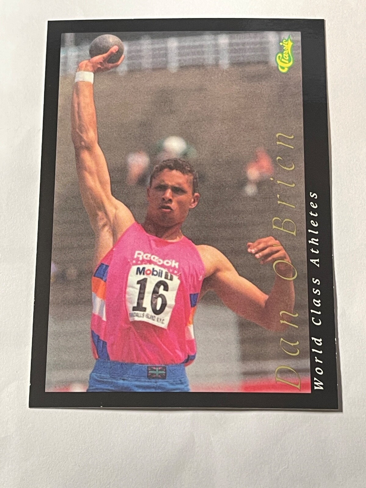 1992 Classic World Class Athletes Dan O'Brien #53