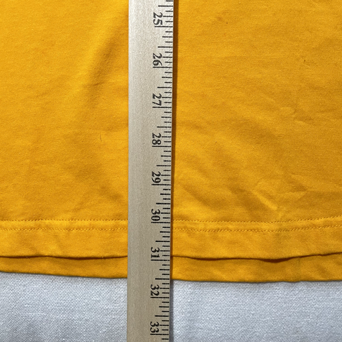 Vintage Charlie Brown Shirt XL Mens Yellow Skateboarding Zig Zag 90s w Tags Rare - Picture 8 of 14