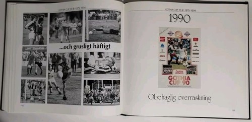 GOTHIA CUP 94 : 20 YEARS 1975 - 1994 GOTEBORG SWEDEN WORLD YOUTH SOCCER HC BOOK - Picture 8 of 9