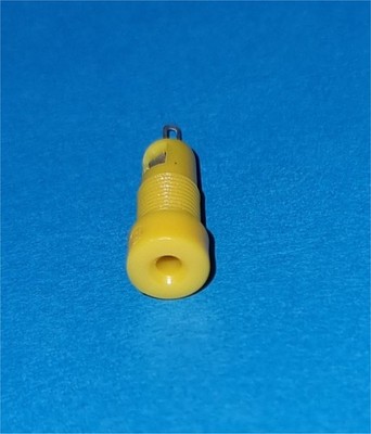 Hirschmann Bananen Labor Buchse 2mm - gelb - 30 Stück