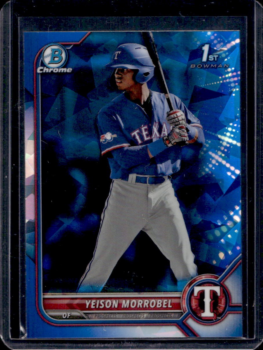 Yeison Morrobel 2022 Bowman Chrome Sapphire #BCP-200