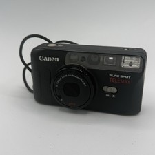 Canon Sure Shot MAX 35mm Film Point Shoot Camera w/ 38mm 1:3.5 Lens - Untested