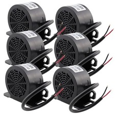 Backup Alarm 110dB 12V-80V DC Waterproof Industrial Heavy-Duty Backup Reverse
