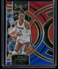 2024 Panini Select WNBA #168 Temi Fagbenle Prizms Red and Blue #/399