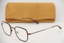 NEW GARRETT LEIGHT CALIFORNIA PRESTON UM-M-AU BLACK AUTHENTIC EYEGLASSES 48-21