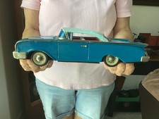 Vintage MANSEI (HAJI) Tin Litho FORD FAIRLANE Japan 1960