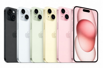 Apple iPhone 15  128GB - Schwarz Blau Grün Rose
