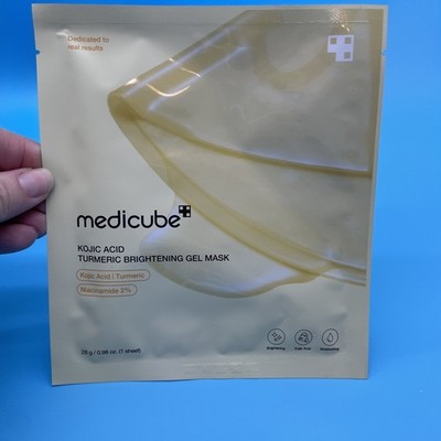 Medicube Kojic Acid Turmeric Brightening  Gel Mask  -1 Treatment / Mask