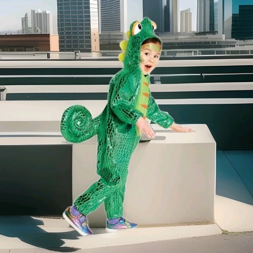 Toddler Plush Chameleon Halloween Costume 4T-5T - Hyde & EEK! Boutique™ 2019