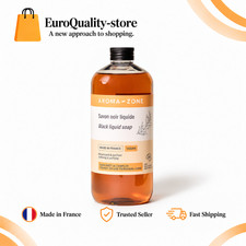 Aroma-Zone Savon Noir Liquide BIO 1 L Vegan Visage Corps Mains Sans Palme