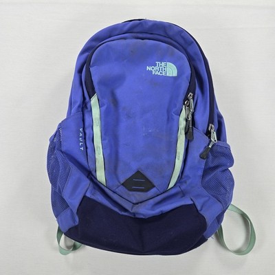 The North Face Vault Purple Teal School Work Travel Flex Vent Backpack |  eBay