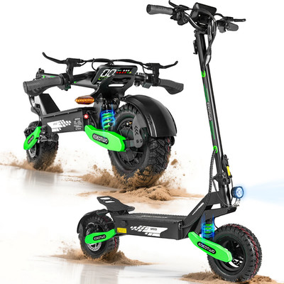 Foldable Electric Scooter for Adult 40Mile 1200W 28MPH Fast Off-road E-Scooter