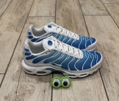 Nike Air Max Plus TN White Sky Blue Lifestyle NEW Shoes Men's Size 8.5
