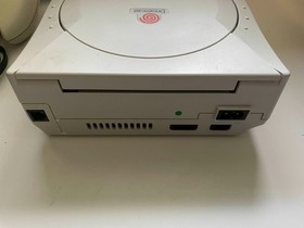 Sega Dreamcast Console White Bundle, 2 Controllers, Cords, VMU, Tested Works