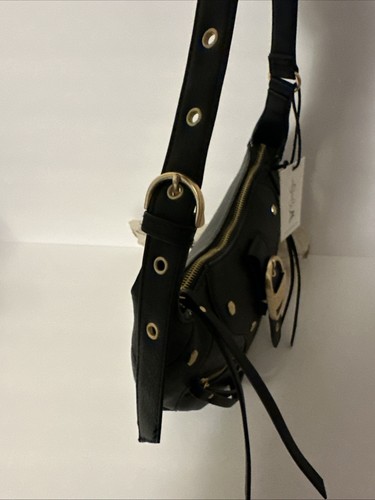 JESSICA SIMPSON Women’s Courtney Crossbody Handbag Faux Leather • Black NWT - Picture 9 of 9