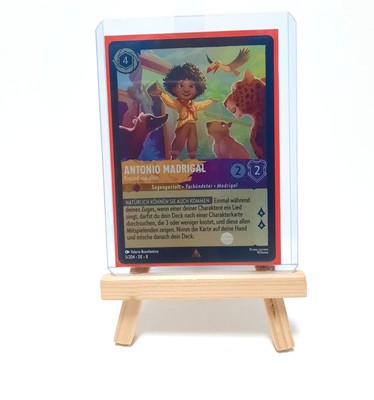 Lorcana Antonio Madrigal Freund von allen 5 Foil Domäne von Dschafar Rare NM