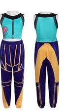 Zoey Costume From K-pop Demon Hunters 9-10 Years
