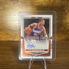 2024-25 Panini Donruss Optic - Signature Series TyTy Washington Jr., TyTy...