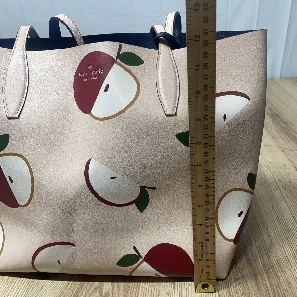 Kate Spade Large Tote Honey Crip Apple K8164 | eBay