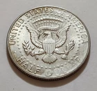 1968-D Kennedy Half Dollar • 40% Silver • Circulated • Mint Mark Analomy    X103