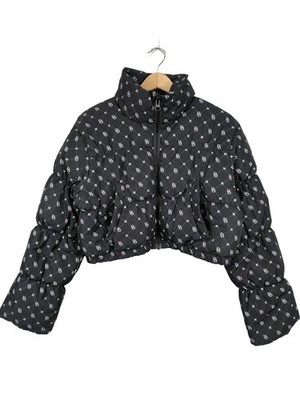 H&M DIVIDED Kurzjacke Damen Jacke Gr. DE 38 schwarz Casual-Look