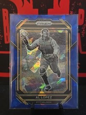 Al Lopez 2023 Panini Prizm Baseball Blue Ice Prizm #267- Pittsburgh Pirates