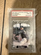 1997 Best Carolina League Top Prospects #1 Kris Benson PSA 9