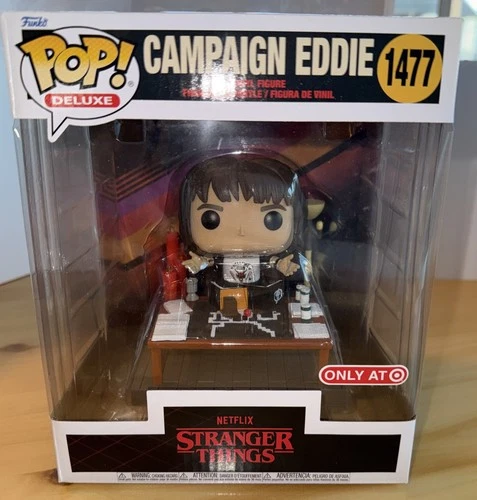 Funko Pop! Deluxe: Stranger Things  Campaign Eddie (1477)  Target Exclusive!!