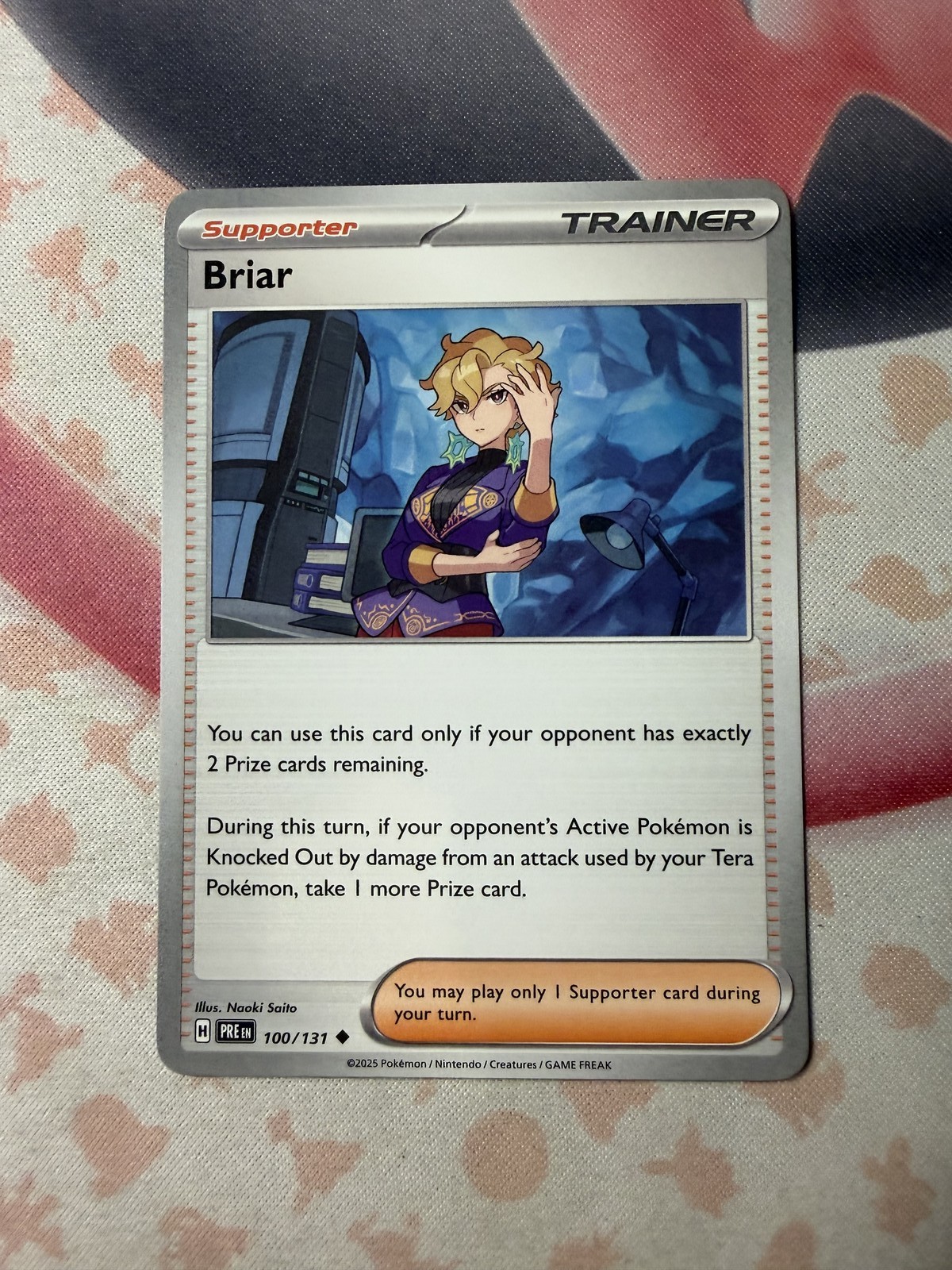 Briar Uncommon SV: Prismatic Evolutions 100/131 NM English