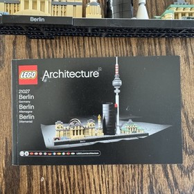 LEGO Architecture Skyline Berlin (21027) 100% Complete + Instructions *READ*