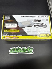 Wolo 8 Mini Low Profile Led Light Bar Ge1125os Drp026411