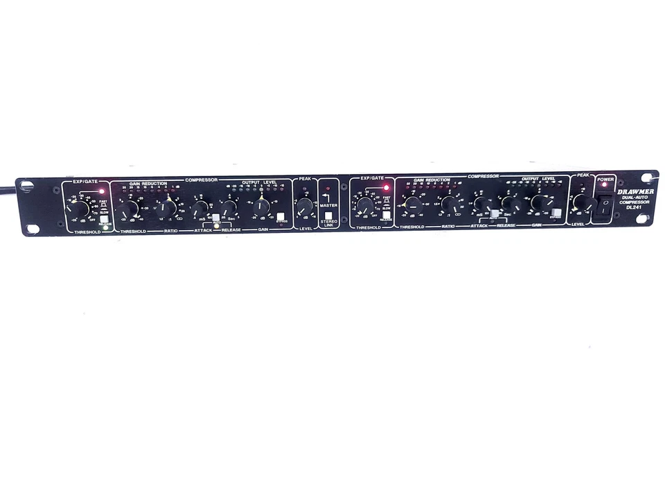 Drawmer DL241 Dual-Auto Compressor (Channel 2 Issues) - Image 2 of 4