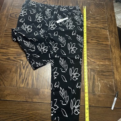 Charlie B Black and Drawstring slip on Crinkle joggers (xxl)