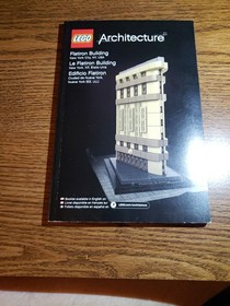 INSTRUCTION MANUAL ONLY from LEGO 21023 Flatiron Building - Architecture