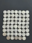 54 Roosevelt Dimes 1946 - 1964 Silver Dime Coin Lot 10C 90%