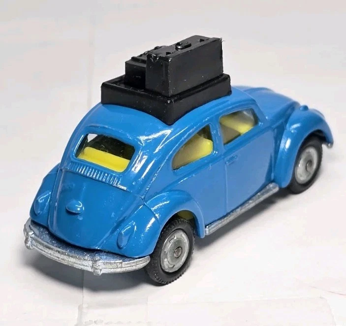 Husky Volkswagon VW Beetle 1300 压铸复古 1: 64 蓝色英国制造 — 第 4/4 张图片