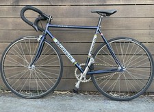 Bianchi Pista 53mm Single Speed Campagnolo Nitto Mavic Bull Horn & Drop Bars