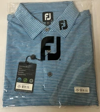 Footjoy PGA Tour/Golf Channel Over Run Men's XL Sky Navy No Logo NEW